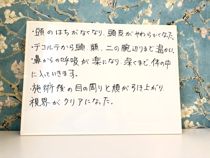 お客様の感想コメント