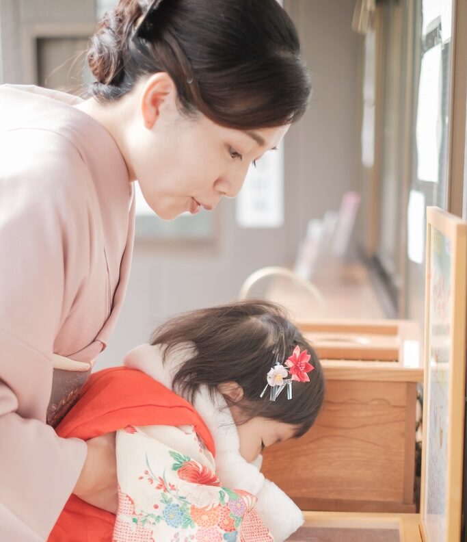 娘の七五三の思い出写真