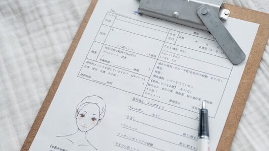 カウンセリングシート